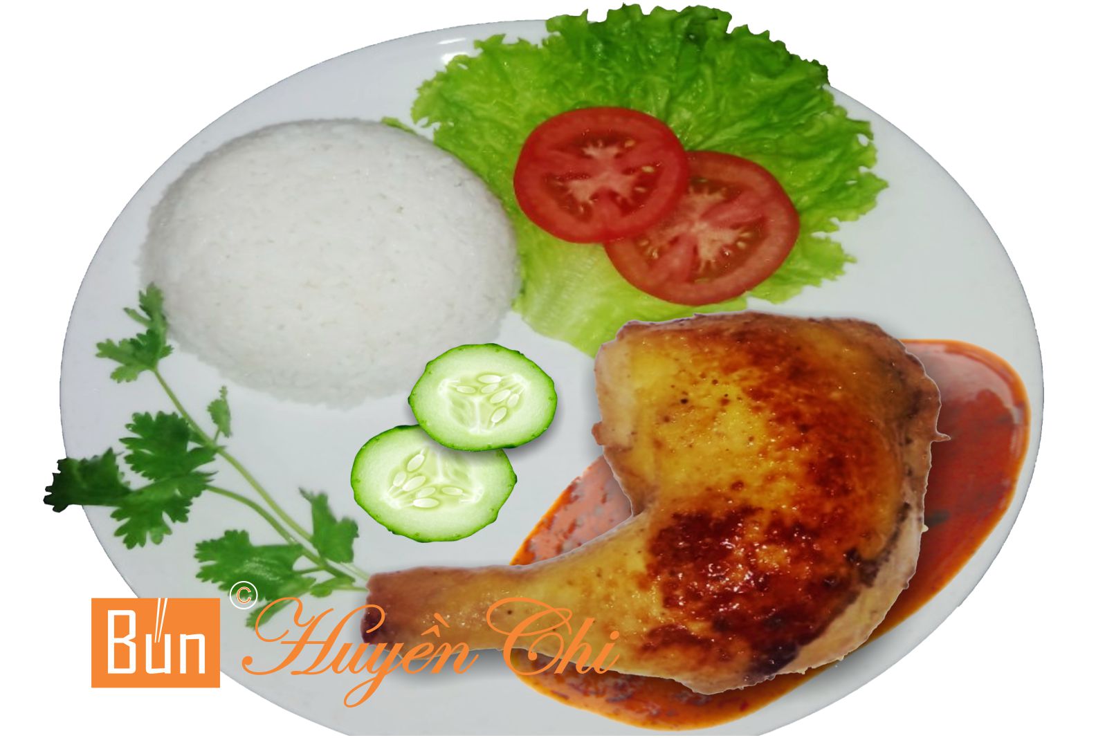 Cơm đùi gà
